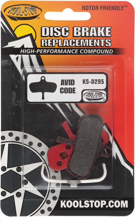 Kool-Stop Avid Code Disc Brake Pads - Organic, Steel 