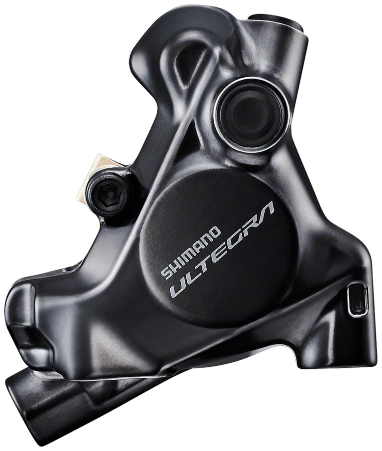 Shimano Ultegra BR-8170 Hydraulic Disc Brake Caliper - Rear, Flat Mount, Finned Resin Brake Pads 