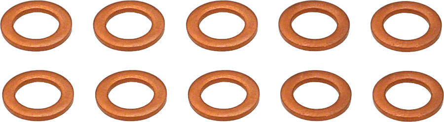 Hope Brake Hose Seal Washer - Copper, For 6mm Hose, 10 pcs. 