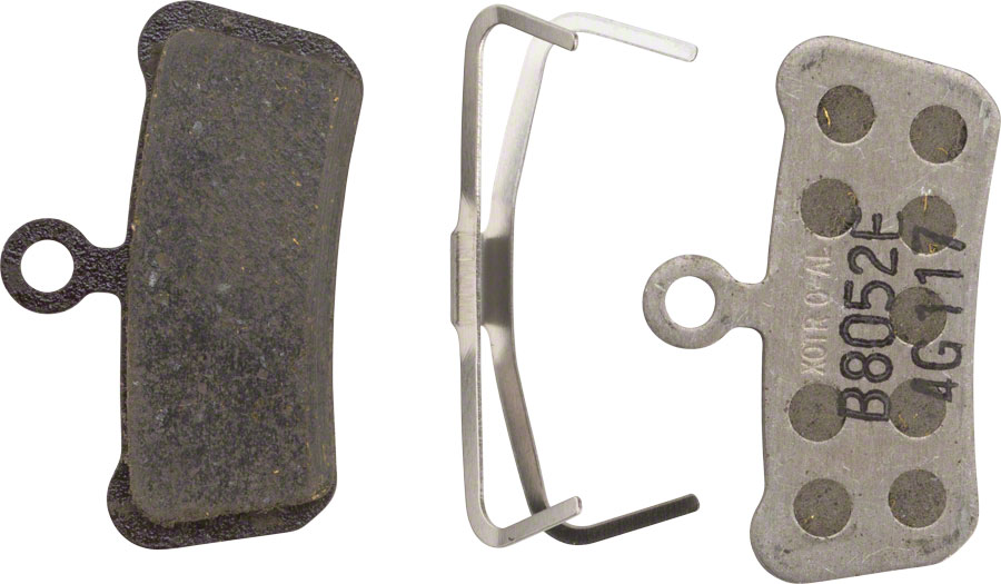 SRAM Disc Brake Pads - Organic Compound, Aluminum Backed, Quiet/Light, For Trail, Guide, and G2