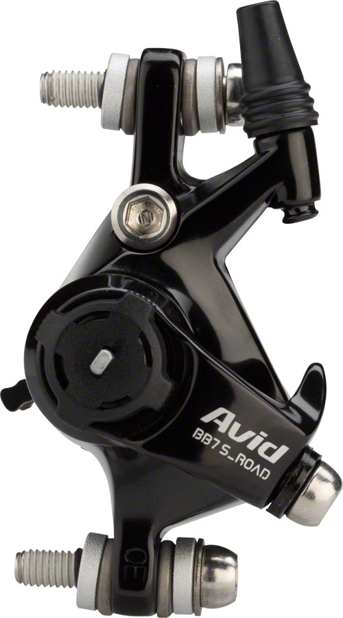 Avid BB7S Road Cable Disc Brake Black Anodized, CPS, Rotor/Bracket Sold Separately