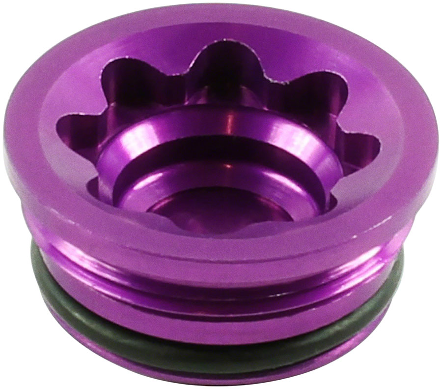 Hope V4 Large Disc Brake Caliper Bore Cap - Purple 