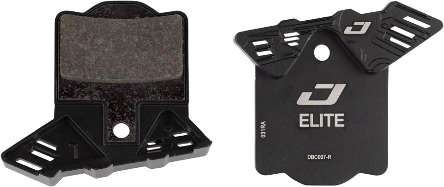 Jagwire Elite Cooling Disc Brake Pad - Semi-Metallic, Aluminum Backed, Fits Magura MT8, MT4, MT Trail (Rear) (10%Off)