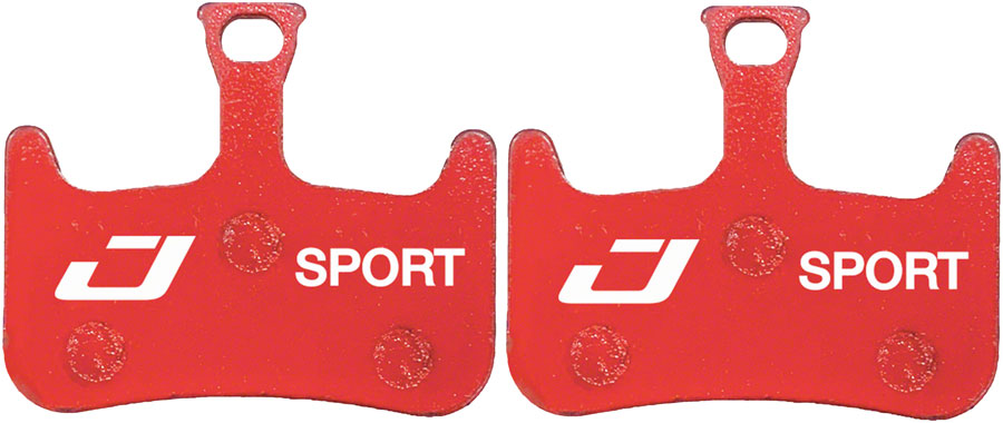 Jagwire Mountain Sport Disc Brake Pads - Semi-Metallic, Steel Backed, Fits Hayes Dominion A2 