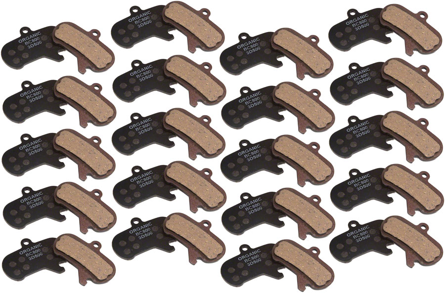 SRAM Maven X-Large Disc Brake Pads - Organic Compound, Steel Backed, Quiet, Maven 2024+, (20 Sets) (5%Off)