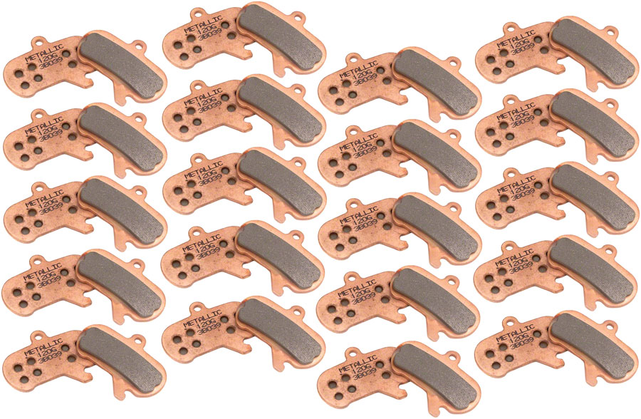 SRAM Maven X-Large Disc Brake Pads - Sintered Compound, Steel Backed, Powerful, Maven 2024+, (20 Sets) (5%Off)