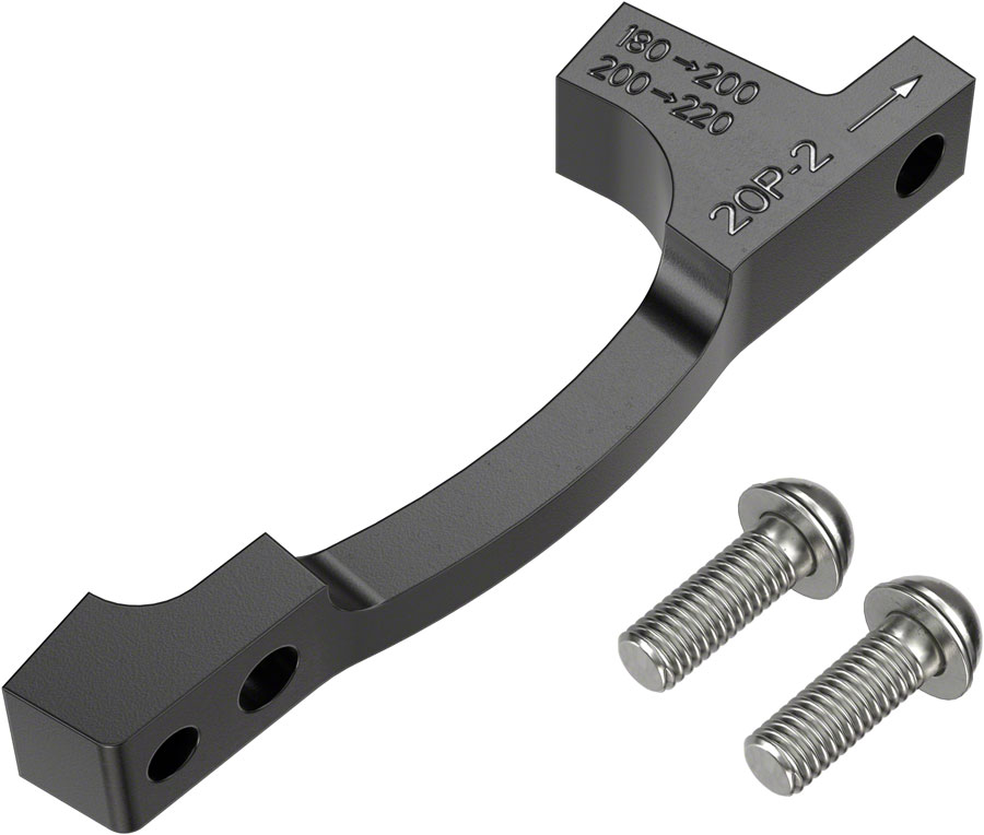 SRAM Maven Silver Disc Brake and Lever - Rear, Post Mount, 4-Piston, Aluminum Lever, SS Hardware, Black, A1 