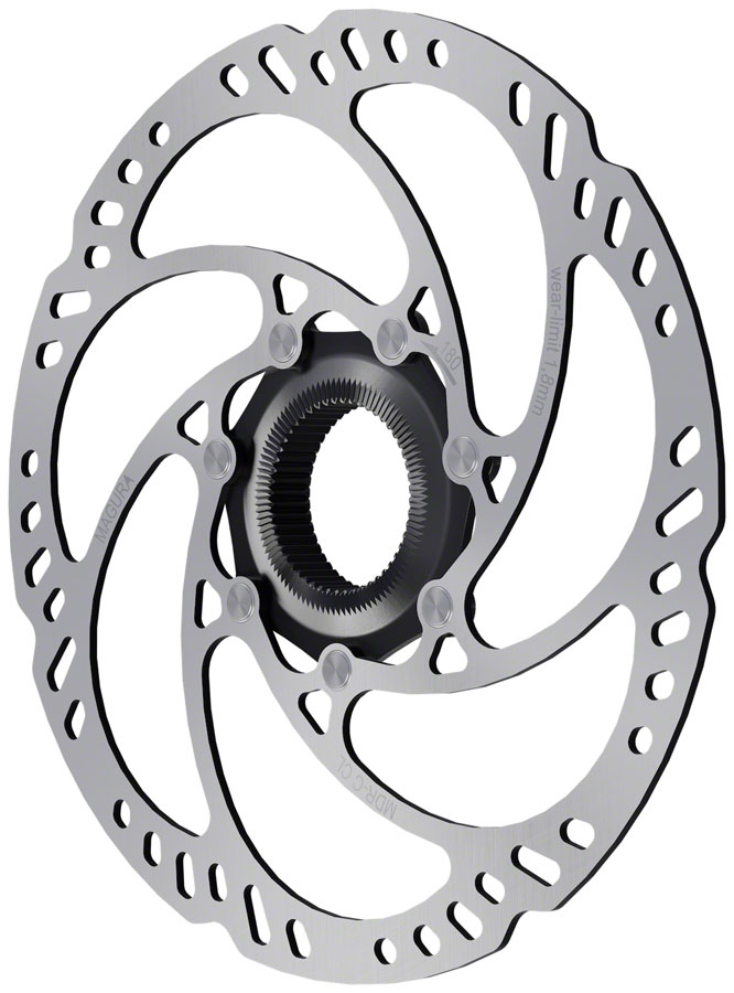 Magura Mdr C Cl Disc Brake Rotor 180mm Center Lock Wlock Ring For Thru Axle Ebike Optimized 9668