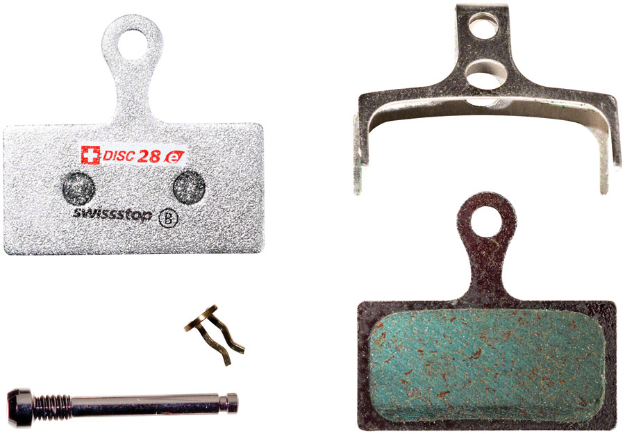 SwissStop E Compound Brake Pad Set, Disc 28: for Shimano "J" shape 