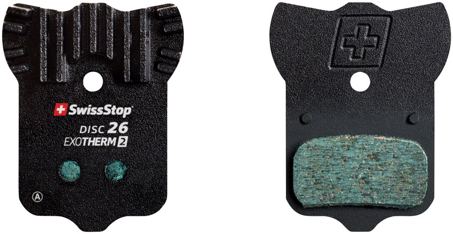 SwissStop EXOTherm2 Brake Pad Set, Disc 26: for SRAM Level T/TL, DB Series and Elixir 