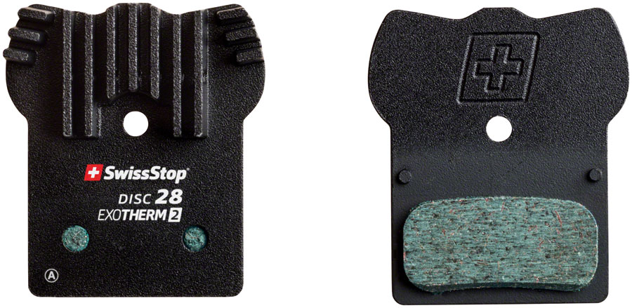 SwissStop EXOTherm2 Brake Pad Set, Disc 28: for Shimano "J" shape 