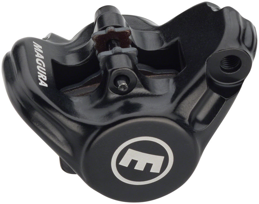 Magura MT C4 ABS FM Disc Brake Caliper - ABS, Black/Laser Silver