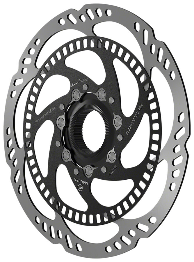 Magura MDR-C Disc Brake Rotor - Centerlock, 203mm ABS Wheel Speed Sensor, R70