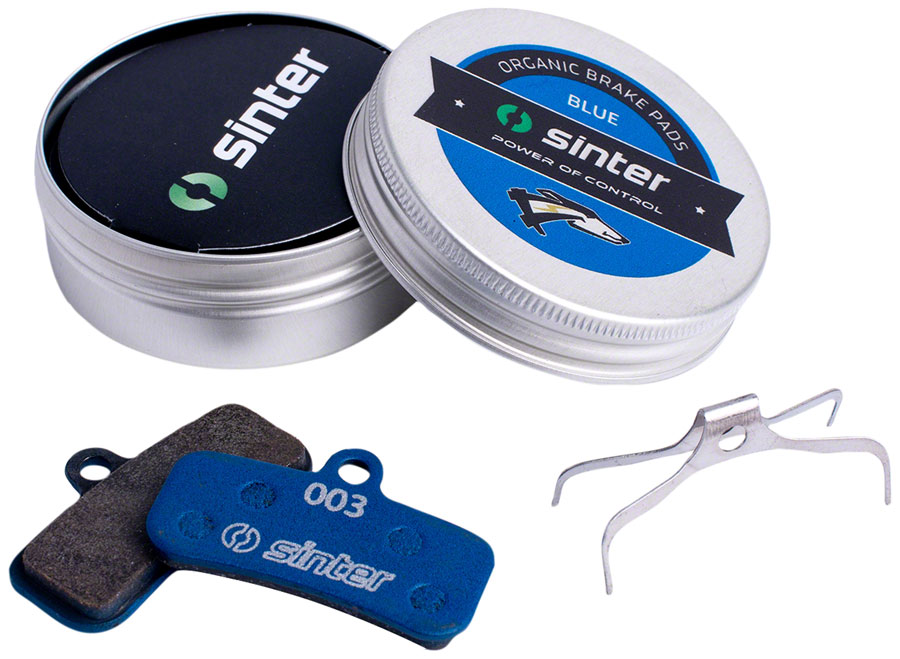 Sinter Blue s530 Compound Organic Disc Brake Pads - Shimano D Type, Sinter Type 003, One Pair 