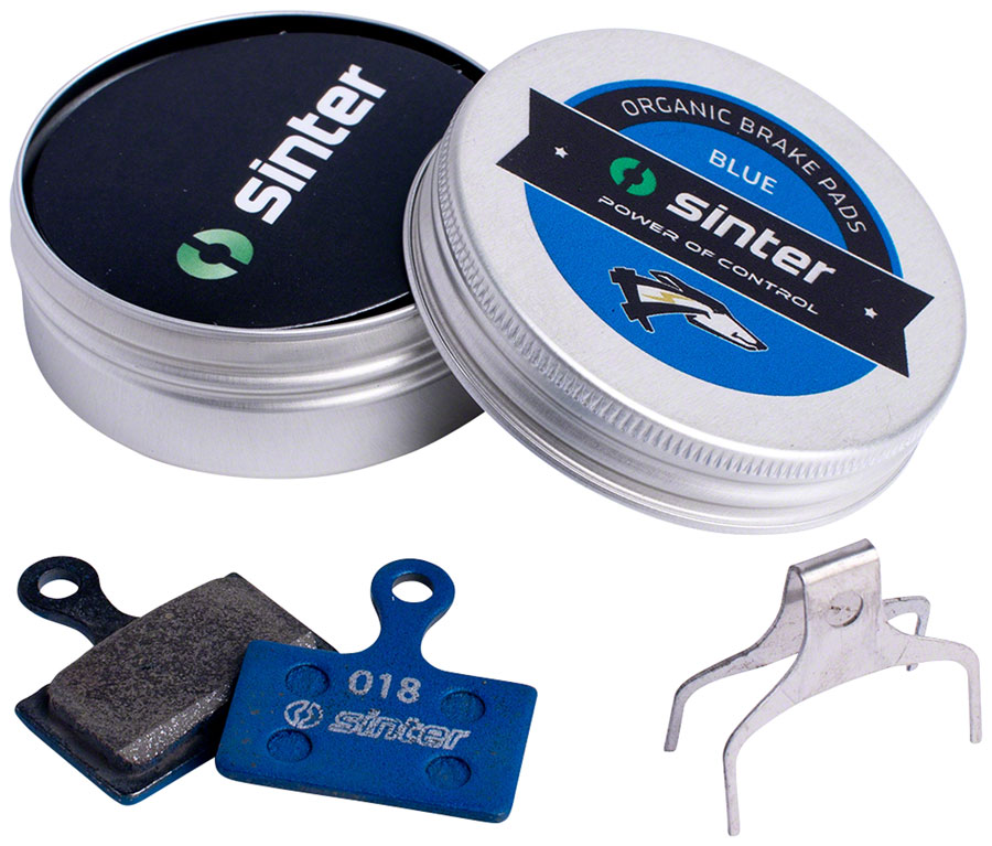 Sinter Blue s530 Compound Organic Disc Brake Pads - Shimano Type K, Sinter Type 018, One Pair 