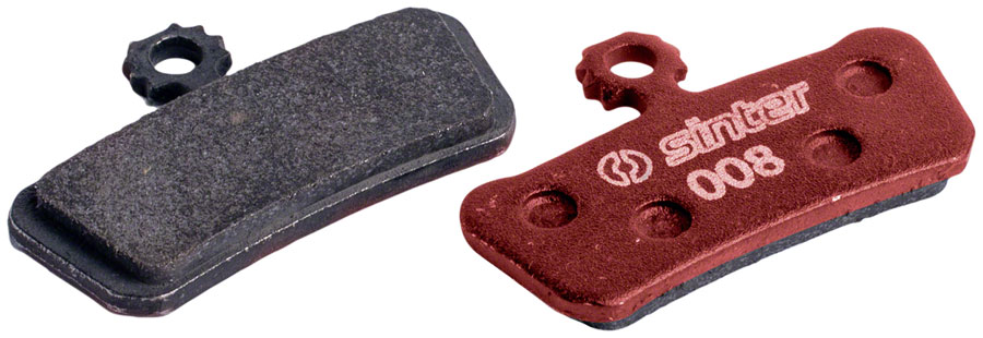 Sinter Red s514 Compound Organic Disc Brake Pads - Avid/SRAM, Sinter Type 008, One Pair 