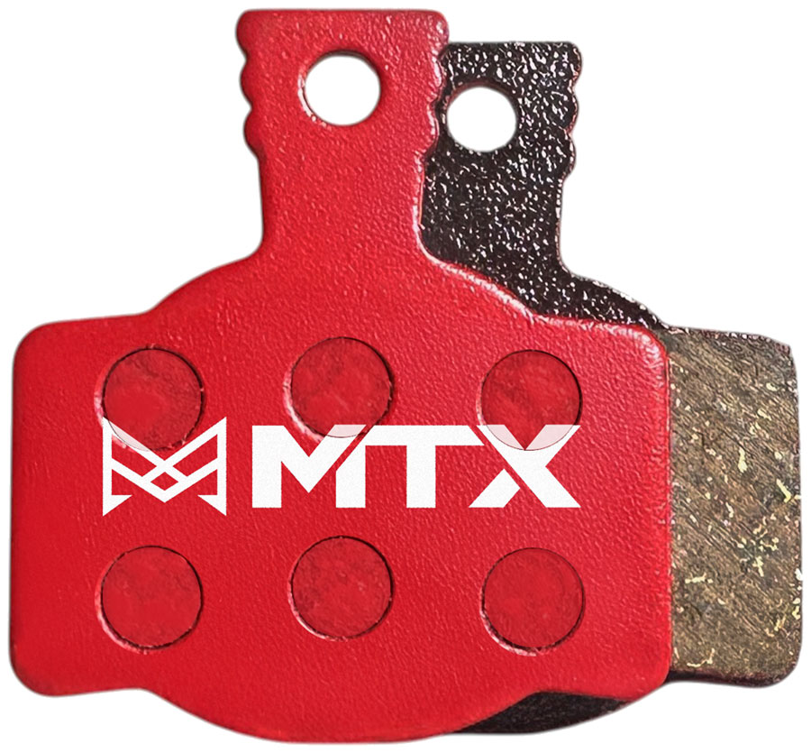 MTX Red Label RACE Disc Brake Pads - Ceramic/Kevlar Compound, Magura MT2 / MT4 / MT6 / MT8, 2-Piston, Single Set