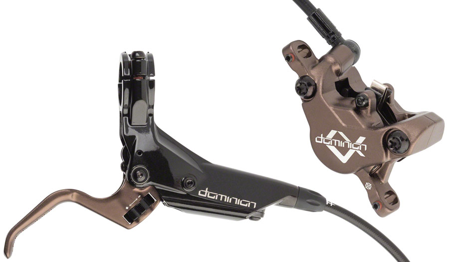 Hayes Dominion A2 SFL Disc Brake and Lever - Front, Hydraulic, Post Mount, Black/Bronze