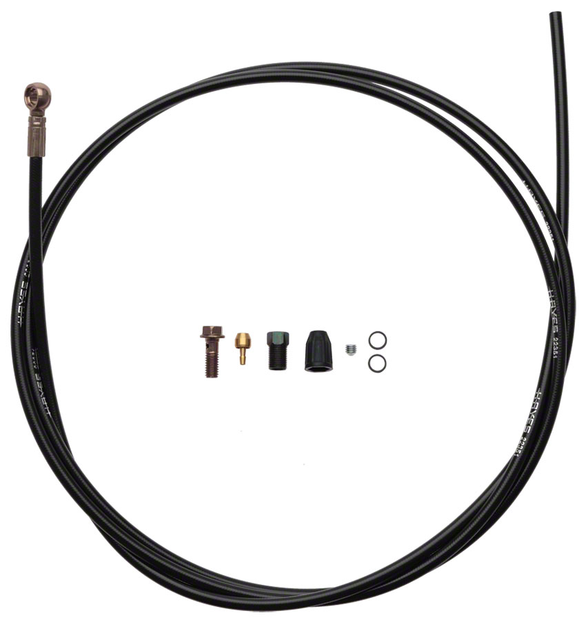 Hayes Prime Brake Hose Kit, Black, 190cm