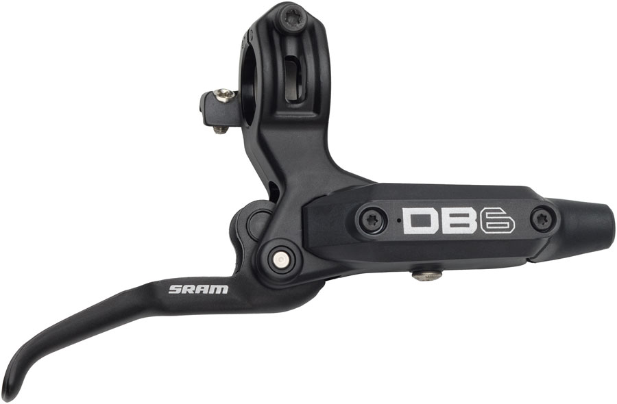 SRAM DB6/4 Disc Brake Lever Assembly - Right, Aluminum Lever Blade, Diffusion Biack, A1