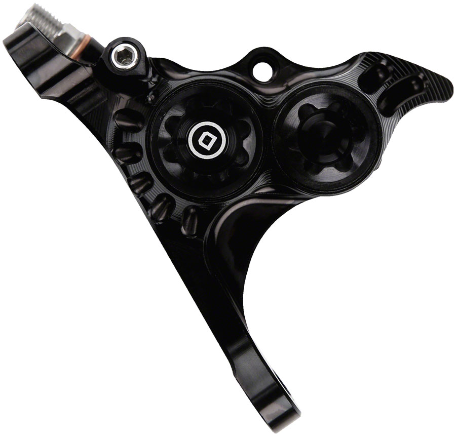 Hope RX4+ Disc Brake Caliper - Flat Mount Front +20, DOT, Black