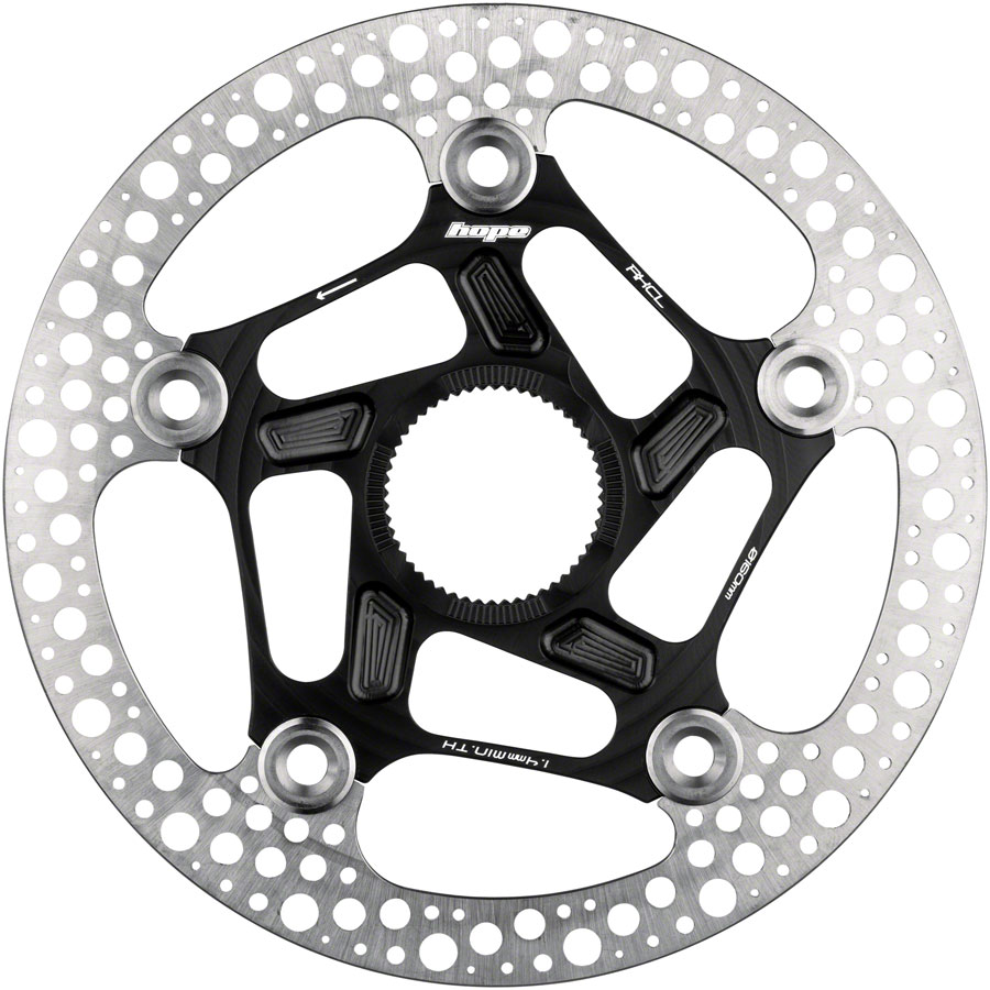 Hope RX Disc Rotor - 140mm, Center-Lock, Black