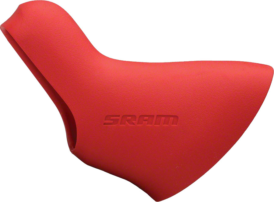 SRAM Cable Brake Doubletap Drop Bar Lever Hoods, Red, Pair 