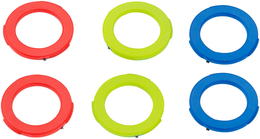 Magura 2-Piston Caliper Colored Cover Kit for one Caliper, Blue, Neon Red, Neon Yellow