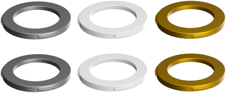 Magura 2-Piston Caliper Colored Cover Kit for one Caliper, White, Gold, Silver