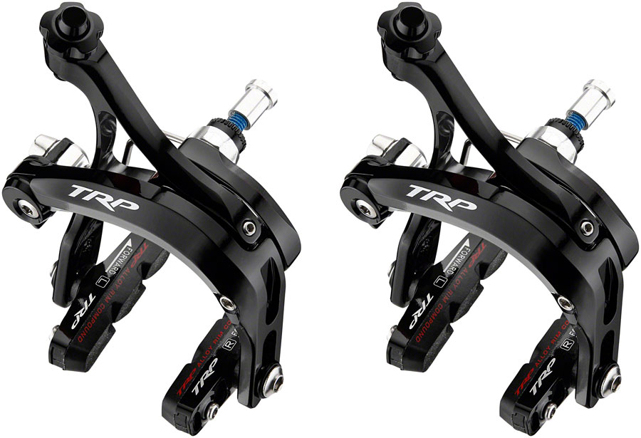 TRP R879 Dual Pivot Road Caliper Brake Set, Black 