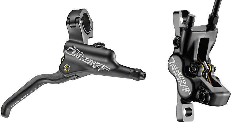 Tektro Orion HD-M745 Disc Brake and Lever - Rear, Hydraulic, Post Mount, Black 