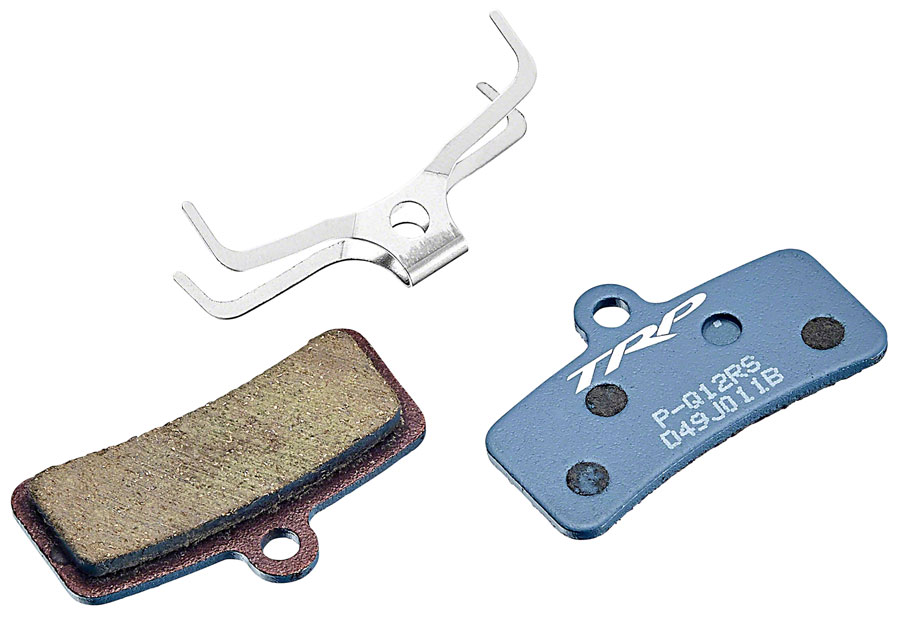 TRP P-Q12RS Disc Brake Pads - Resin, For TRP 4-Piston Disc Brakes, Bulk Pack/10 Pair