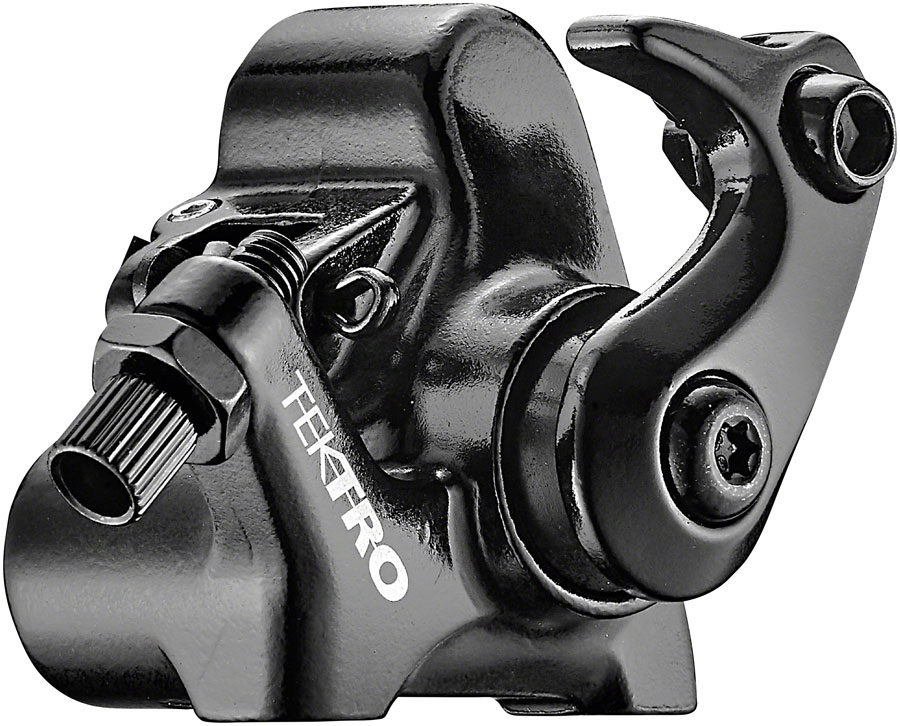 Tektro MD-U511 Disc Brake Caliper - Cable Actuated Mechanical, Flat Mount, For Linear Pull Levers 