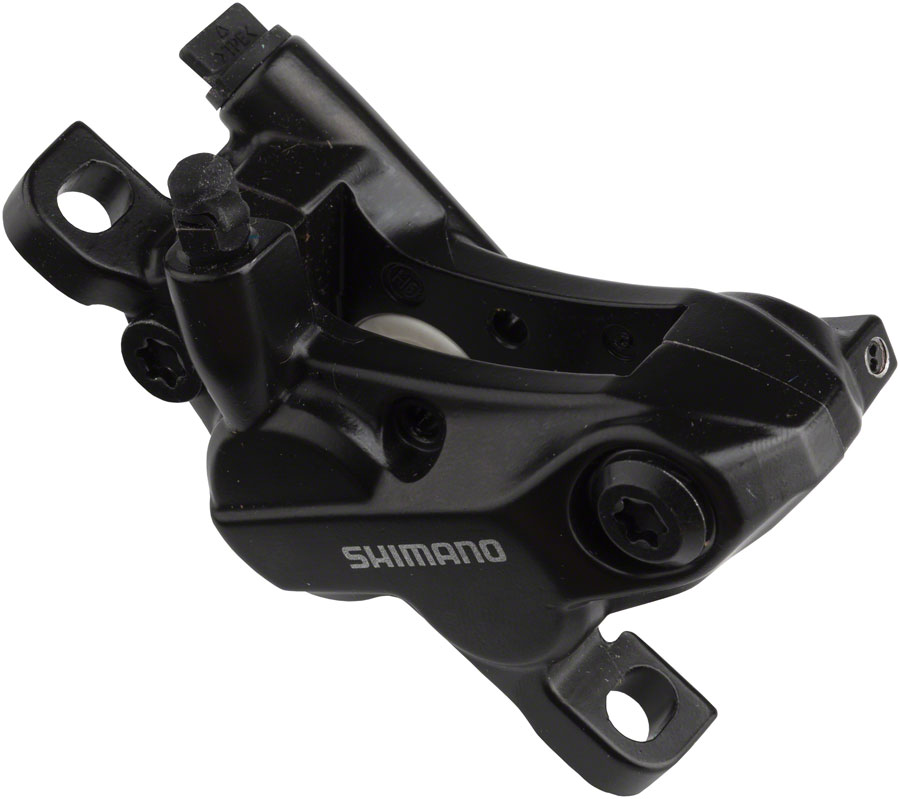 Shimano BR-MT520 4-Piston Disc Brake Caliper with Metal Pads, Front or Rear, Black 