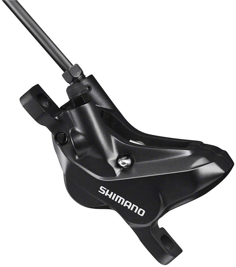 Shimano BR-MT420 Disc Brake Caliper - Front or Rear, Post Mount, Hydraulic, Includes Metal Pads, Black 