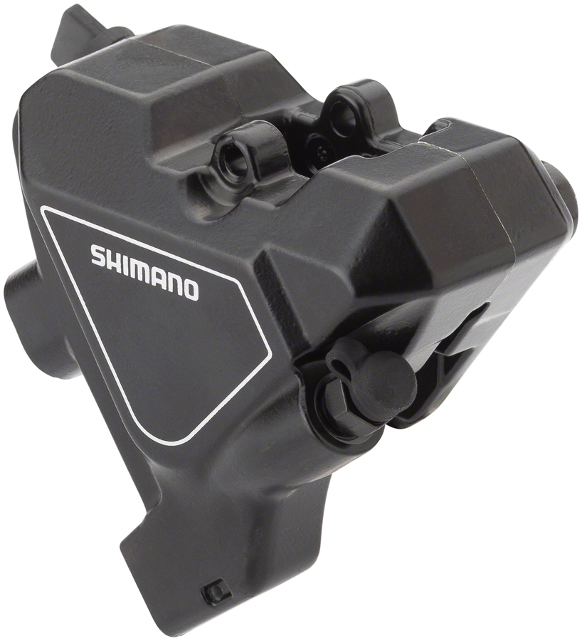 Shimano Altus BR-UR300 Rear Flat-Mount Hydraulic Disc Brake Caliper with Resin Pads withouth Fins, Black 