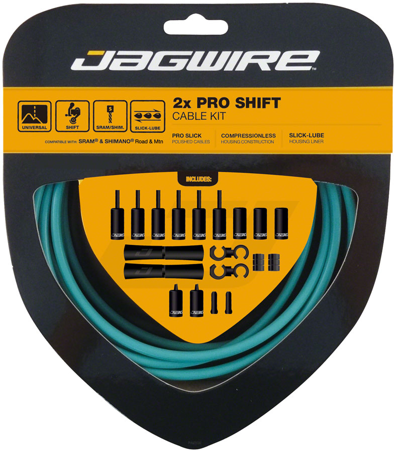 Jagwire Pro Shift Kit Road/Mountain SRAM/Shimano, Celeste 