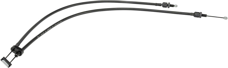 Eclat Dublex Rotor Cable - Upper, 450mm, X-Large, Black