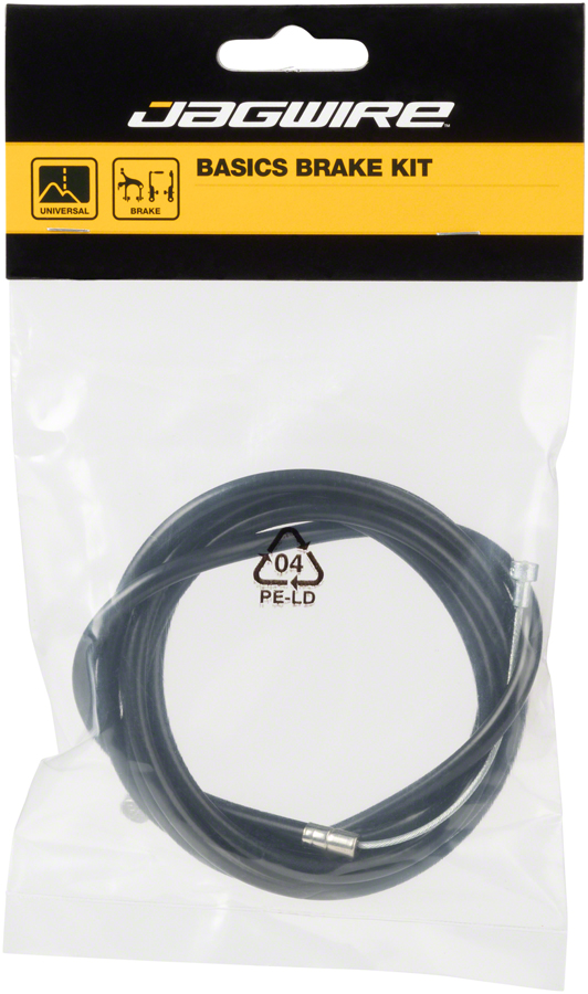 Jagwire Basics Brake Cable and Housing Assembly, Black