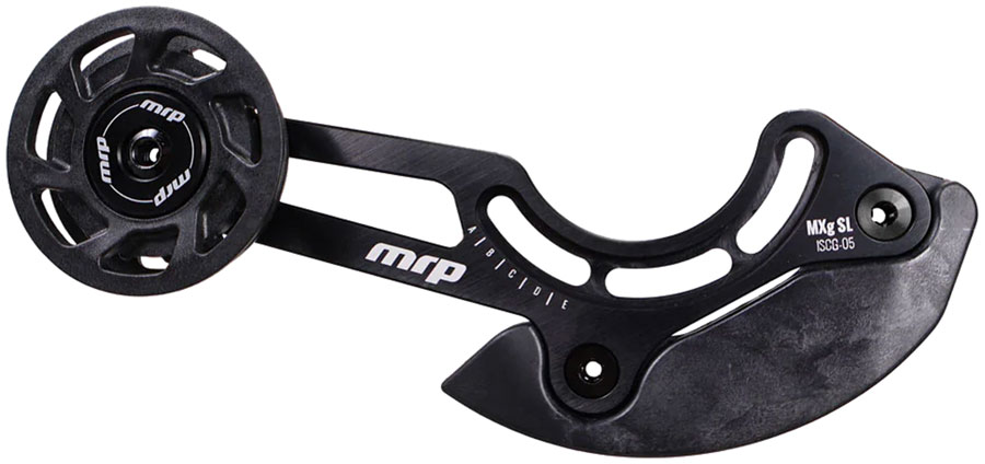 MRP MXg SL Chainguide - 34-36t, 2-Bolt ISCG-05, High Pivot, Aluminum Backplate