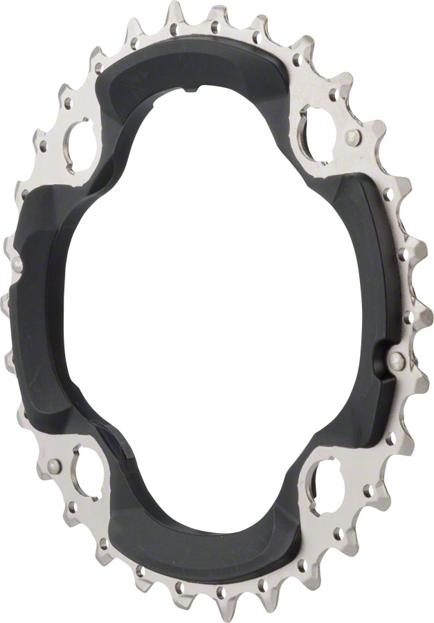 Shimano SLX FC-M672 Chainring - 30t, 96mm BCD, 10-Speed Middle, For 22-30-40t Set