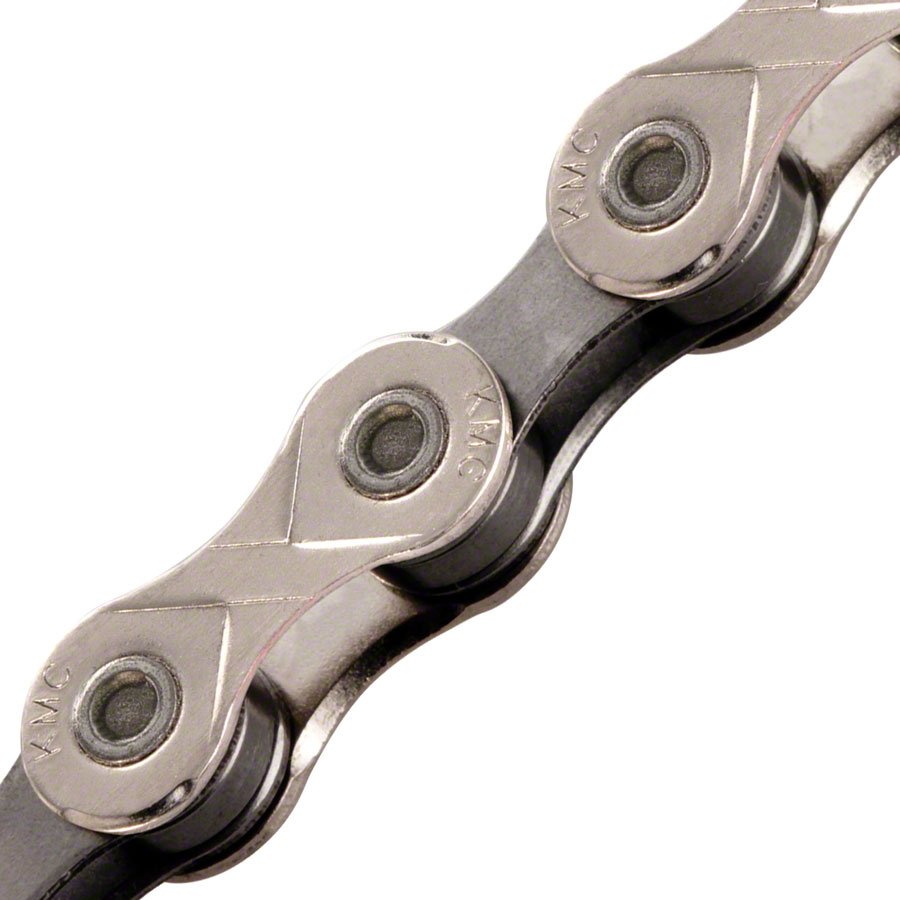 KMC X10 Chain - 10-Speed, 116 Links, Silver/Black