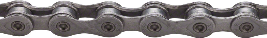 KMC X8 EPT Chain - 6, 7, 8-Speed, 116 Links, Gray