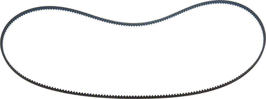 Gates Carbon Drive CDX CenterTrack Belt - 250t, For Tandems, Black Outer / Blue Toothface