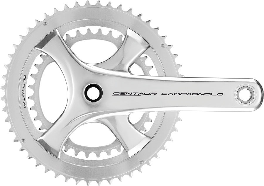 Campagnolo Centaur Crankset - 175mm, 11-Speed, 50/34t, 112/146 Asymmetric BCD, Campagnolo Ultra-Torque Spindle Interface, Silver






