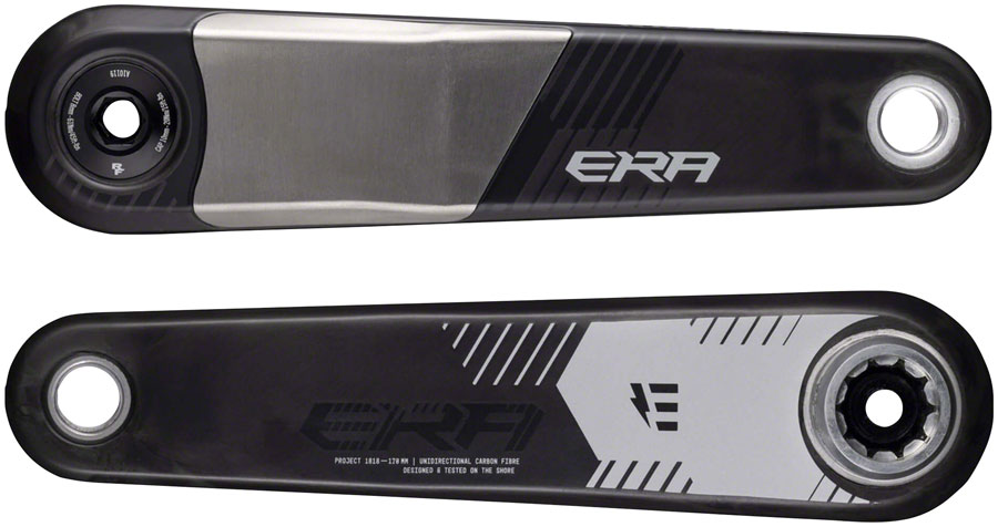 RaceFace ERA-E Ebike Crank Arm Set - 170mm, BG4 Spindle Interface, Carbon, Black 