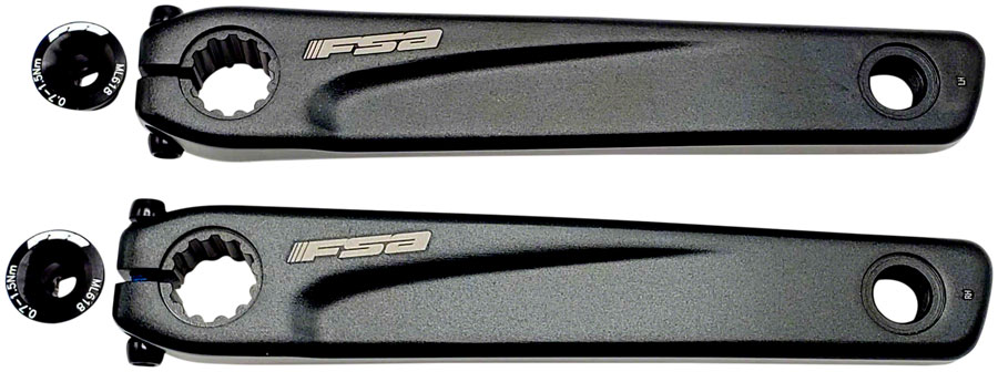 Full Speed Ahead CK-603 Bafang M800 Ebike Crank Arm Set - 170mm, Black