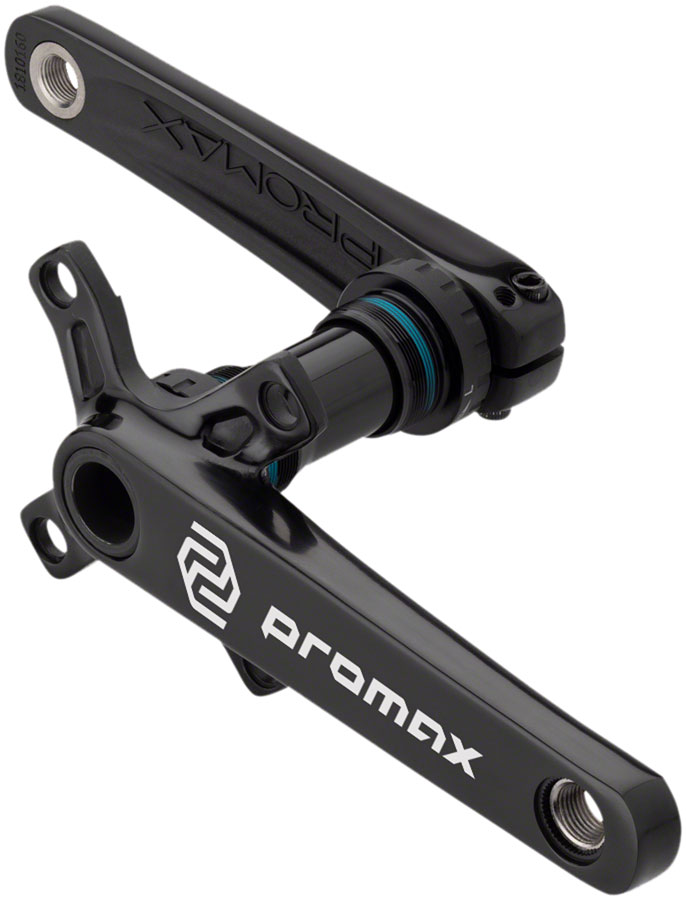 Promax CF-2 Crankset - 165mm, 24mm Spindle, 2-Piece, 68mm English BB Included, Black