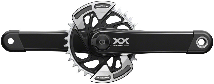 SRAM XX Eagle T-Type AXS Power Meter Wide Crankset - 170mm, 12-Spd, 32t Chainring, Direct Mount, 2-Guards, PM DUB Spindle, Black