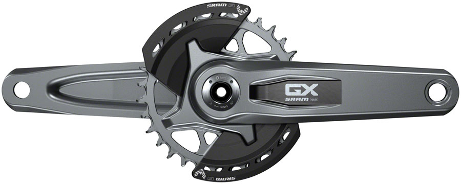 SRAM GX Eagle T-Type Wide Crankset - 170mm, 12-Speed, 32t Chainring, Direct Mount, 2-Guards, DUB Spindle Interface, Dark Polar 